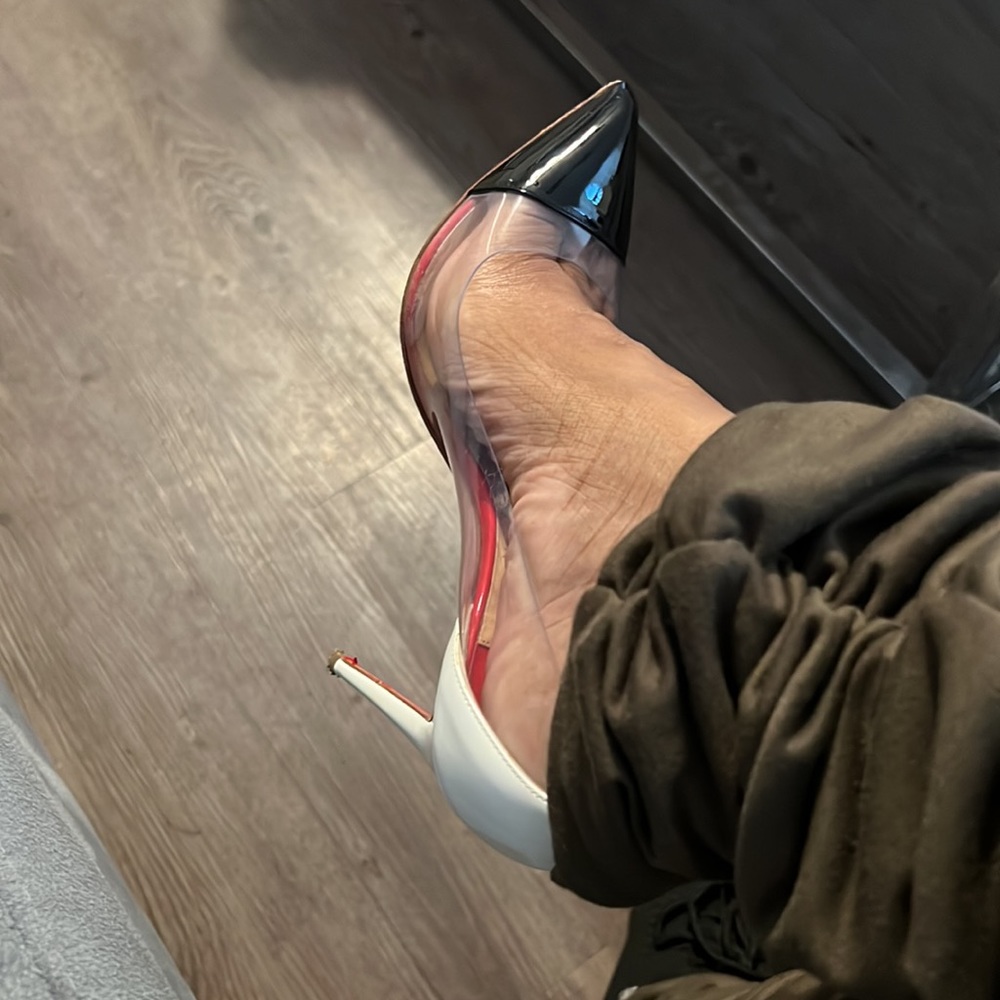 🖤❤️ CHRISTIAN LOUBOUTIN Debout 100 ❤️🖤 - Picture 10 of 11
